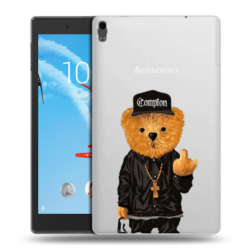 Силиконовый чехол на Lenovo Tab 4 8 Plus с принтом Плюшевый медведь Силиконовый чехол на Lenovo Tab 4 8 Plus с принтом Плюшевый медведь