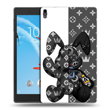 Силиконовый чехол на Lenovo Tab 4 8 Plus с принтом Луи робот