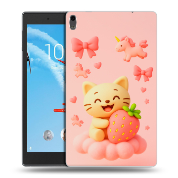 Силиконовый чехол на Lenovo Tab 4 8 Plus с принтом для девочек Силиконовый чехол на Lenovo Tab 4 8 Plus с принтом для девочек