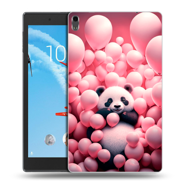 Силиконовый чехол на Lenovo Tab 4 8 Plus с принтом Панда Силиконовый чехол на Lenovo Tab 4 8 Plus с принтом Панда