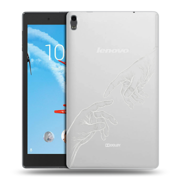 Силиконовый чехол на Lenovo Tab 4 8 Plus с принтом Сотворение мира