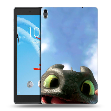 Силиконовый чехол на Lenovo Tab 4 8 Plus с принтом Как приручить дракона Силиконовый чехол на Lenovo Tab 4 8 Plus с принтом Как приручить дракона