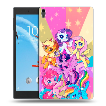 Силиконовый чехол на Lenovo Tab 4 8 Plus с принтом My little pony Дружба чудо