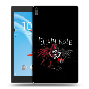 Силиконовый чехол на Lenovo Tab 4 8 Plus с принтом Death note Тетрадь смерти Силиконовый чехол на Lenovo Tab 4 8 Plus с принтом Death note Тетрадь смерти