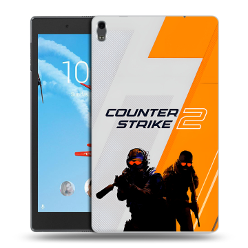 Силиконовый чехол на Lenovo Tab 4 8 Plus с принтом Counter Strike Силиконовый чехол на Lenovo Tab 4 8 Plus с принтом Counter Strike