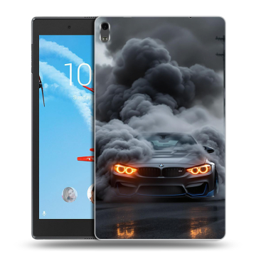 Силиконовый чехол на Lenovo Tab 4 8 Plus с принтом BMW БМВ