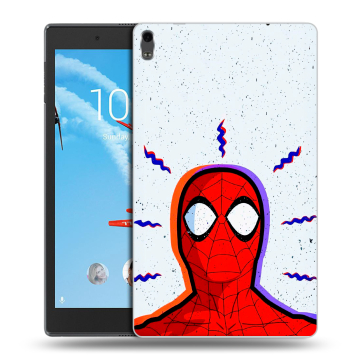 Силиконовый чехол на Lenovo Tab 4 8 Plus с принтом Spiderman Человек паук