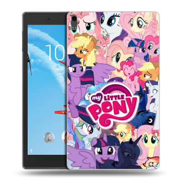 Силиконовый чехол на Lenovo Tab 4 8 Plus с принтом My little pony Дружба чудо