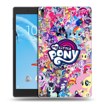 Силиконовый чехол на Lenovo Tab 4 8 Plus с принтом My little pony Дружба чудо