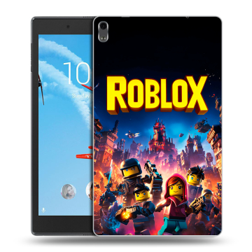 Силиконовый чехол на Lenovo Tab 4 8 Plus с принтом Roblox Роблокс Силиконовый чехол на Lenovo Tab 4 8 Plus с принтом Roblox Роблокс