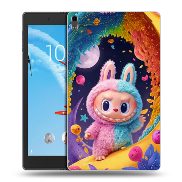 Силиконовый чехол на Lenovo Tab 4 8 Plus с принтом Labubu Лабубу Силиконовый чехол на Lenovo Tab 4 8 Plus с принтом Labubu Лабубу
