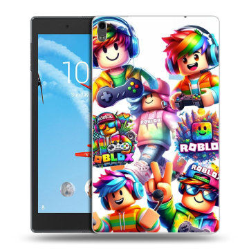 Силиконовый чехол на Lenovo Tab 4 8 Plus с принтом Roblox Роблокс Силиконовый чехол на Lenovo Tab 4 8 Plus с принтом Roblox Роблокс