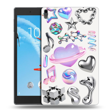 Силиконовый чехол на Lenovo Tab 4 8 Plus с принтом Y2K Силиконовый чехол на Lenovo Tab 4 8 Plus с принтом Y2K