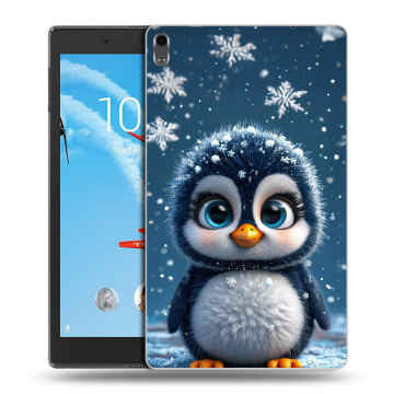 Силиконовый чехол на Lenovo Tab 4 8 Plus с принтом Новый год