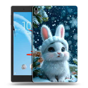 Силиконовый чехол на Lenovo Tab 4 8 Plus с принтом Новый год