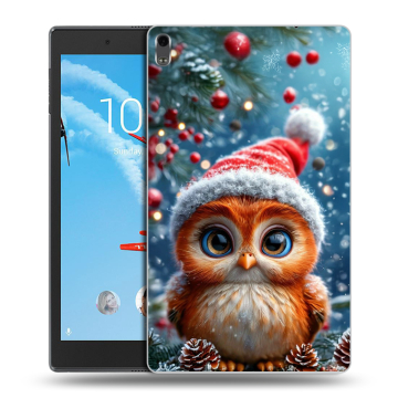 Силиконовый чехол на Lenovo Tab 4 8 Plus с принтом Новый год