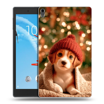 Силиконовый чехол на Lenovo Tab 4 8 Plus с принтом Новый год