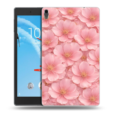 Силиконовый чехол на Lenovo Tab 4 8 Plus с принтом женский