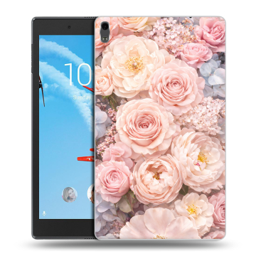 Силиконовый чехол на Lenovo Tab 4 8 Plus с принтом женский Силиконовый чехол на Lenovo Tab 4 8 Plus с принтом женский