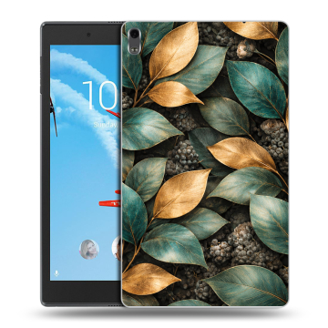Силиконовый чехол на Lenovo Tab 4 8 Plus с принтом женский