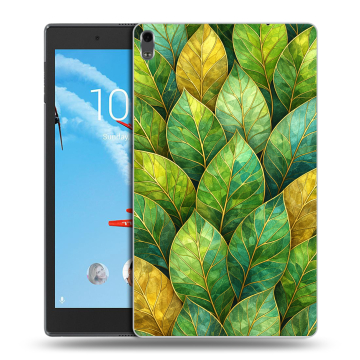 Силиконовый чехол на Lenovo Tab 4 8 Plus с принтом женский Силиконовый чехол на Lenovo Tab 4 8 Plus с принтом женский