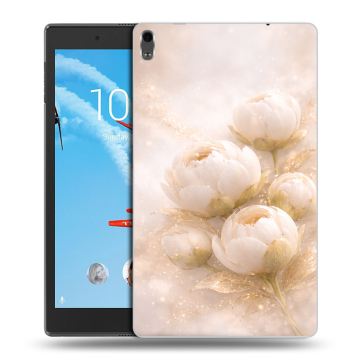 Силиконовый чехол на Lenovo Tab 4 8 Plus с принтом женский Силиконовый чехол на Lenovo Tab 4 8 Plus с принтом женский