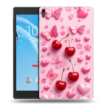 Силиконовый чехол на Lenovo Tab 4 8 Plus с принтом для девочек