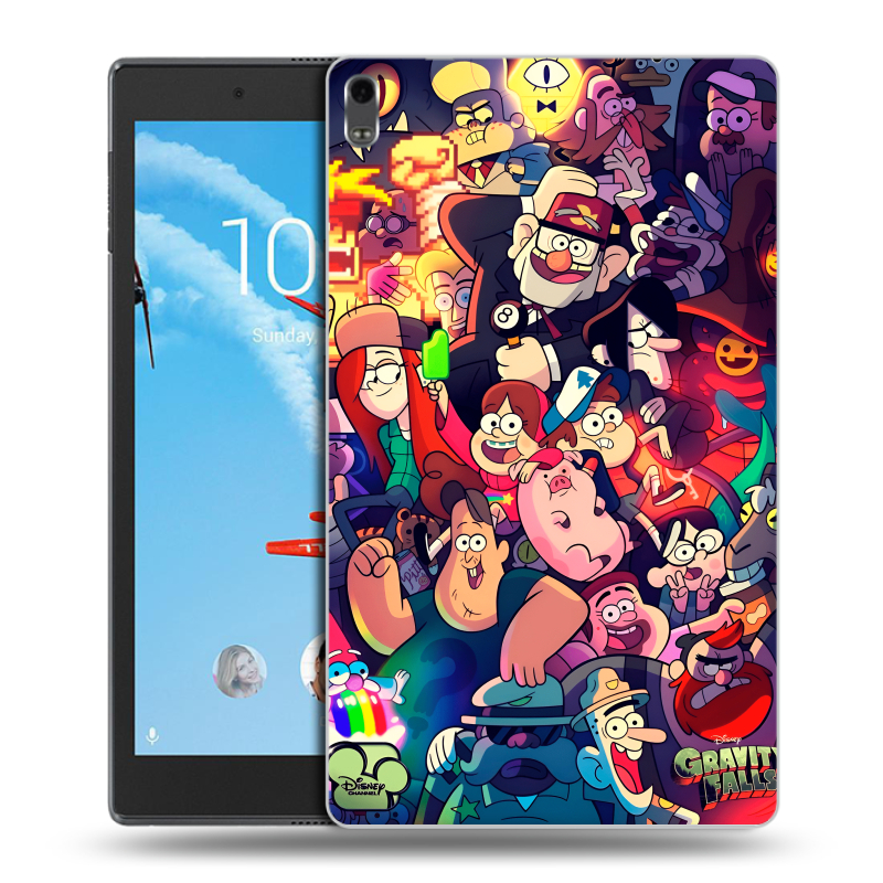 Силиконовый чехол на Lenovo Tab 4 8 Plus с принтом Gravity Falls Гравити Фолз Силиконовый чехол на Lenovo Tab 4 8 Plus с принтом Gravity Falls Гравити Фолз