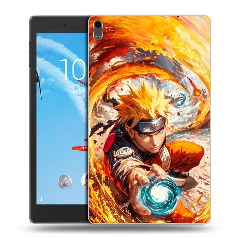Силиконовый чехол на Lenovo Tab 4 8 Plus с принтом Аниме Наруто Naruto Силиконовый чехол на Lenovo Tab 4 8 Plus с принтом Аниме Наруто Naruto