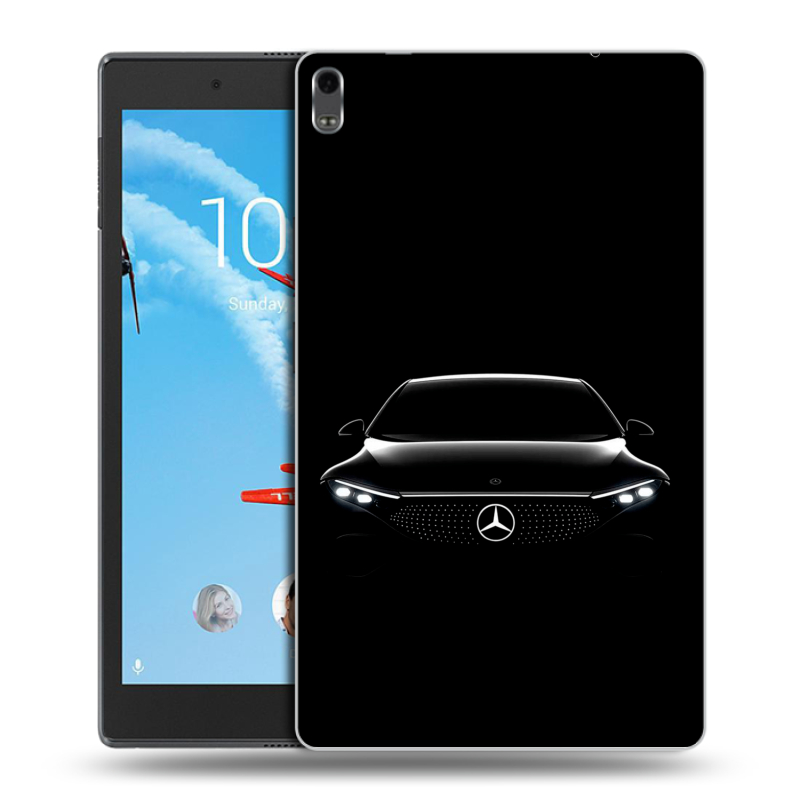 Силиконовый чехол на Lenovo Tab 4 8 Plus с принтом Mercedes Мерседес Силиконовый чехол на Lenovo Tab 4 8 Plus с принтом Mercedes Мерседес
