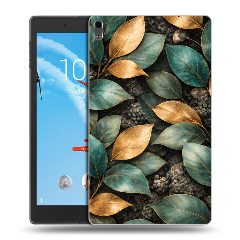 Силиконовый чехол на Lenovo Tab 4 8 Plus с принтом женский Силиконовый чехол на Lenovo Tab 4 8 Plus с принтом женский