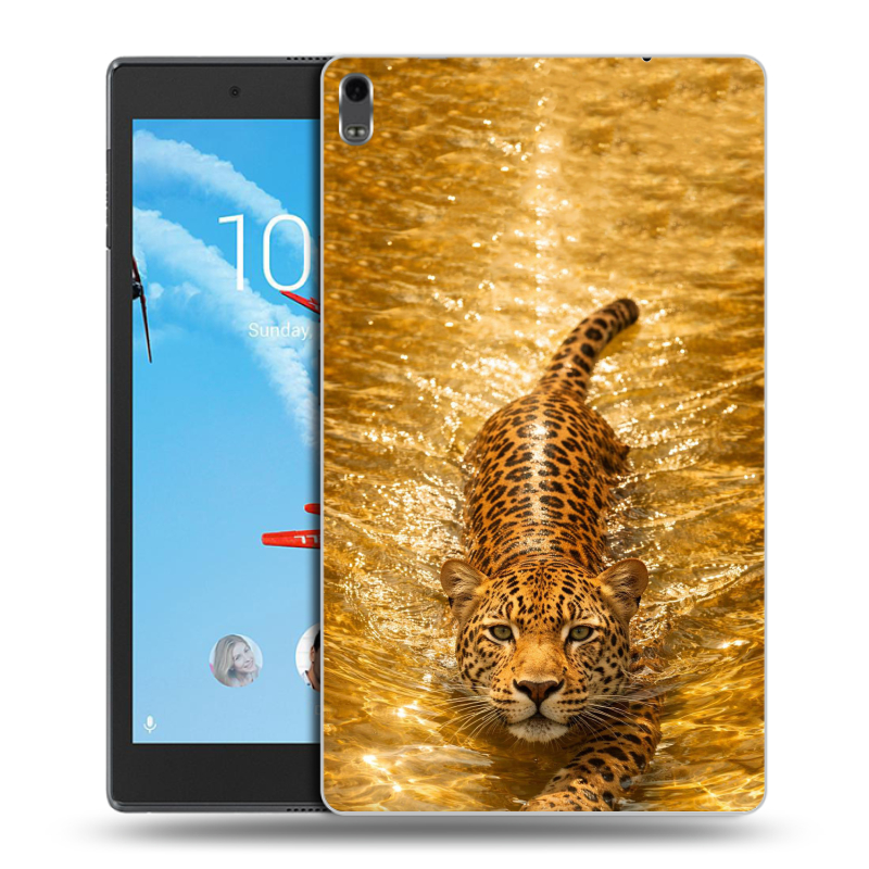 Силиконовый чехол на Lenovo Tab 4 8 Plus с принтом женский Силиконовый чехол на Lenovo Tab 4 8 Plus с принтом женский