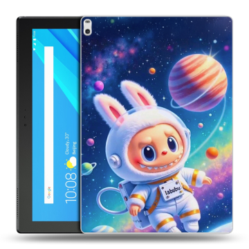 Силиконовый чехол на Lenovo Tab 4 10 Plus с принтом Labubu Лабубу