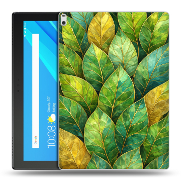 Силиконовый чехол на Lenovo Tab 4 10 Plus с принтом женский Силиконовый чехол на Lenovo Tab 4 10 Plus с принтом женский