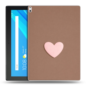 Силиконовый чехол на Lenovo Tab 4 10 Plus с принтом женский