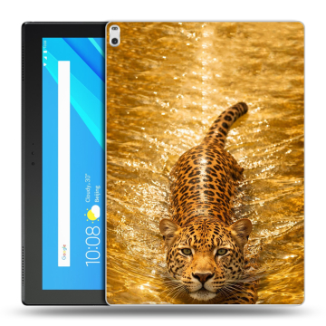 Силиконовый чехол на Lenovo Tab 4 10 Plus с принтом женский Силиконовый чехол на Lenovo Tab 4 10 Plus с принтом женский