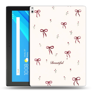 Силиконовый чехол на Lenovo Tab 4 10 Plus с принтом для девочек Силиконовый чехол на Lenovo Tab 4 10 Plus с принтом для девочек