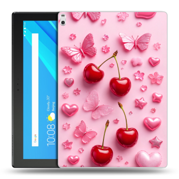 Силиконовый чехол на Lenovo Tab 4 10 Plus с принтом для девочек Силиконовый чехол на Lenovo Tab 4 10 Plus с принтом для девочек