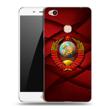 Пластиковый чехол на ZTE Nubia N1 с принтом Герб СССР