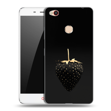 Пластиковый чехол на ZTE Nubia N1 с принтом Черная клубника Пластиковый чехол на ZTE Nubia N1 с принтом Черная клубника