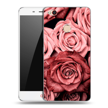 Пластиковый чехол на ZTE Nubia N1 с принтом Цветы розы Пластиковый чехол на ZTE Nubia N1 с принтом Цветы розы