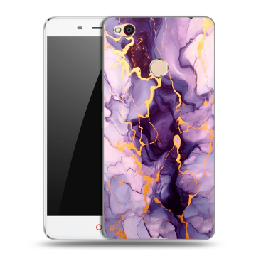 Пластиковый чехол на ZTE Nubia N1 с принтом Мрамор