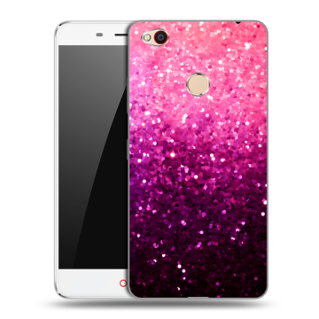 Пластиковый чехол на ZTE Nubia N1 с принтом Блестки Пластиковый чехол на ZTE Nubia N1 с принтом Блестки