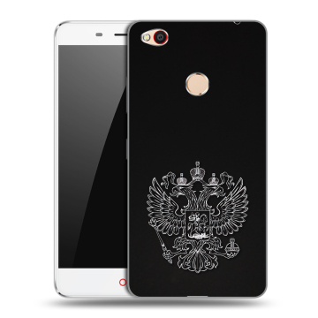 Пластиковый чехол на ZTE Nubia N1 с принтом Герб России