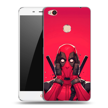 Пластиковый чехол на ZTE Nubia N1 с принтом Дедпул Deadpool