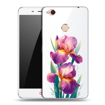 Пластиковый чехол на ZTE Nubia N1 с принтом Цветы орхидеи