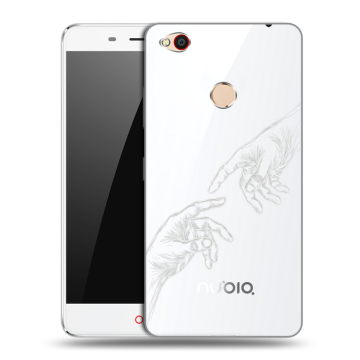 Пластиковый чехол на ZTE Nubia N1 с принтом Сотворение мира