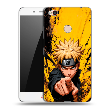 Пластиковый чехол на ZTE Nubia N1 с принтом Naruto Наруто