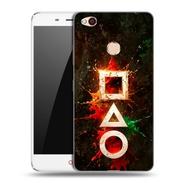 Пластиковый чехол на ZTE Nubia N1 с принтом Squid Game Игра кальмара