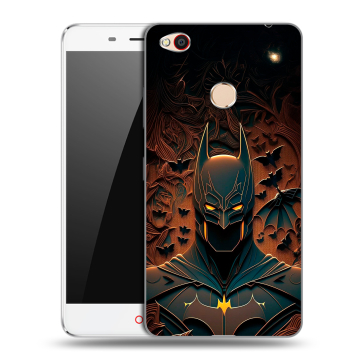 Пластиковый чехол на ZTE Nubia N1 с принтом Batman Бэтмен